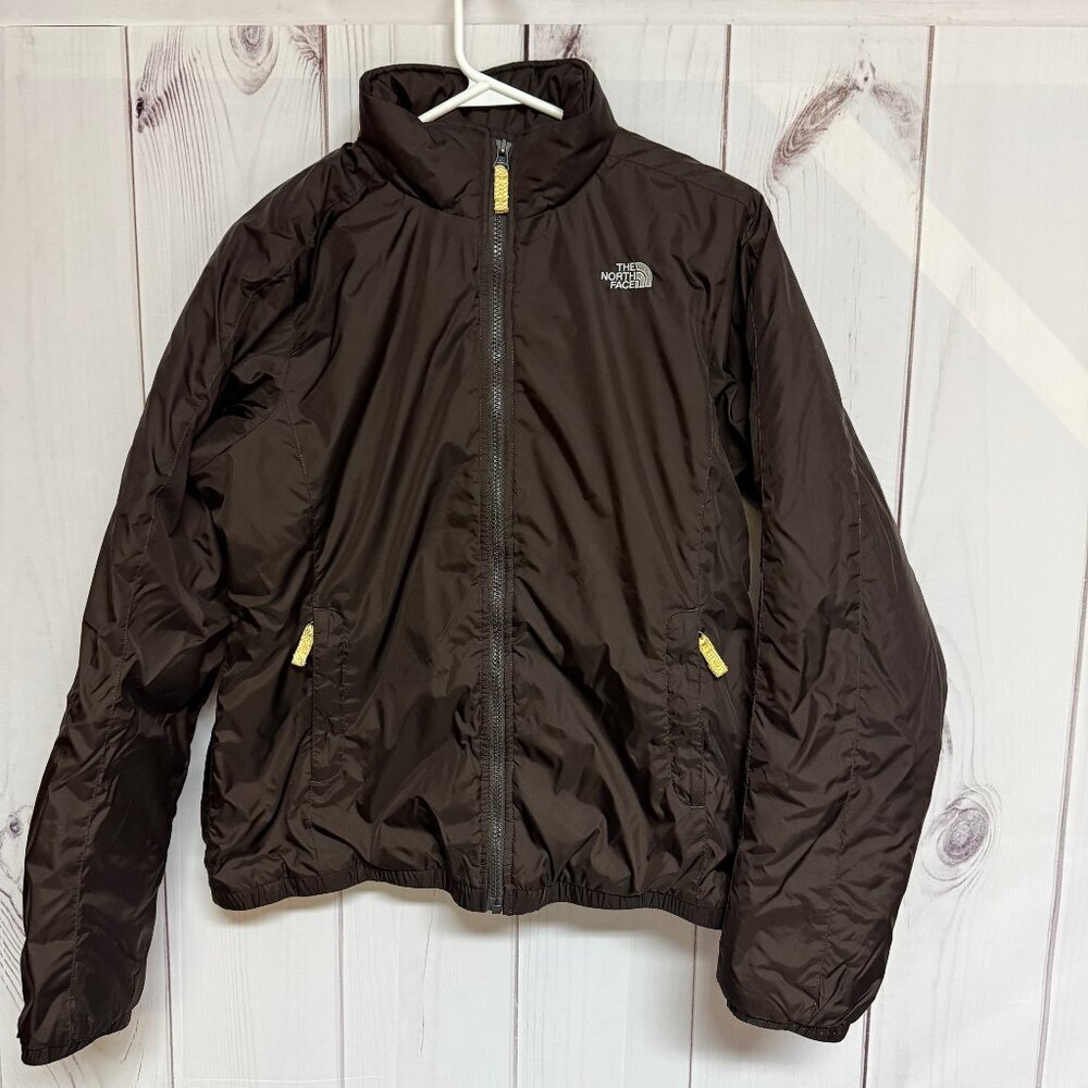 The North Face‎ Women's Insulated Jacket L Brown EUC